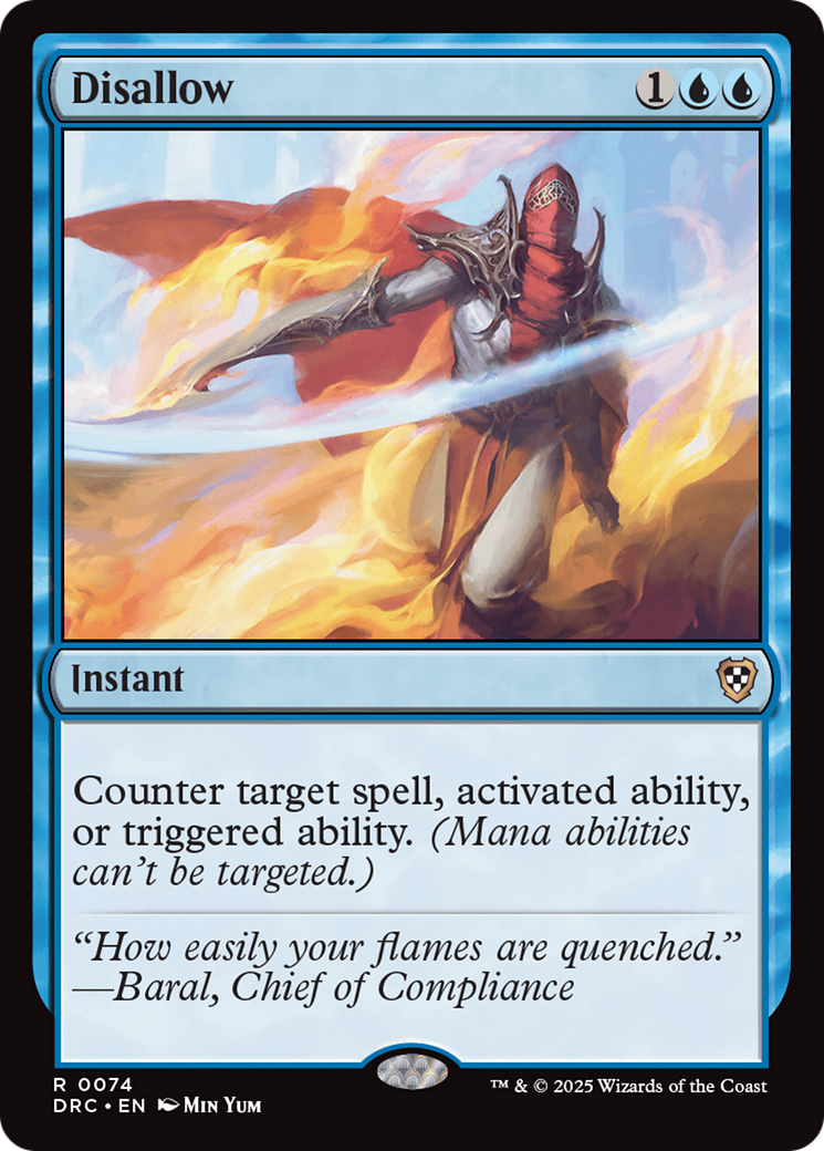 Disallow [Aetherdrift Commander] - Magic: The Gathering - Card Brawlers | Quebec | Canada |