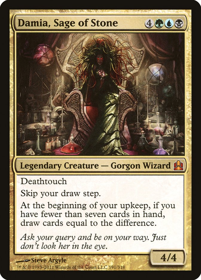 Damia, Sage of Stone [Commander 2011] - Magic: The Gathering - Card Brawlers | Quebec | Canada |