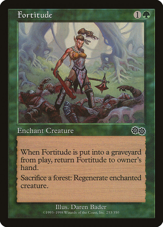 Fortitude [Urza's Saga] - Magic: The Gathering - Card Brawlers | Quebec | Canada |