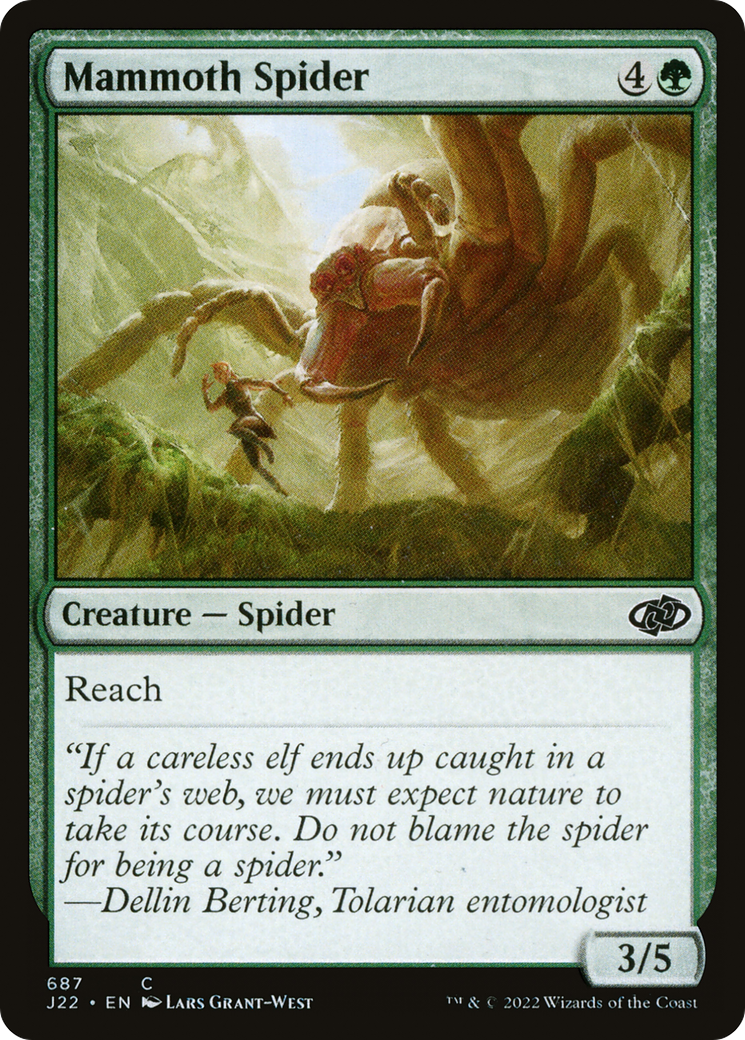 Mammoth Spider [Jumpstart 2022] - Magic: The Gathering - Card Brawlers | Quebec | Canada |