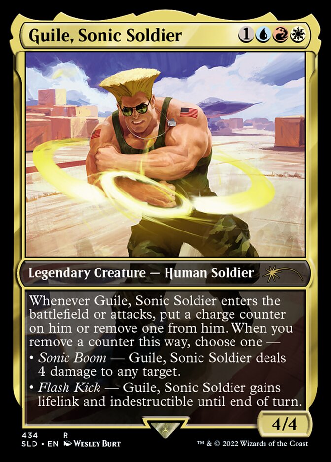 Guile, Sonic Soldier [Secret Lair Drop Series] - Magic: The Gathering - Card Brawlers | Quebec | Canada |