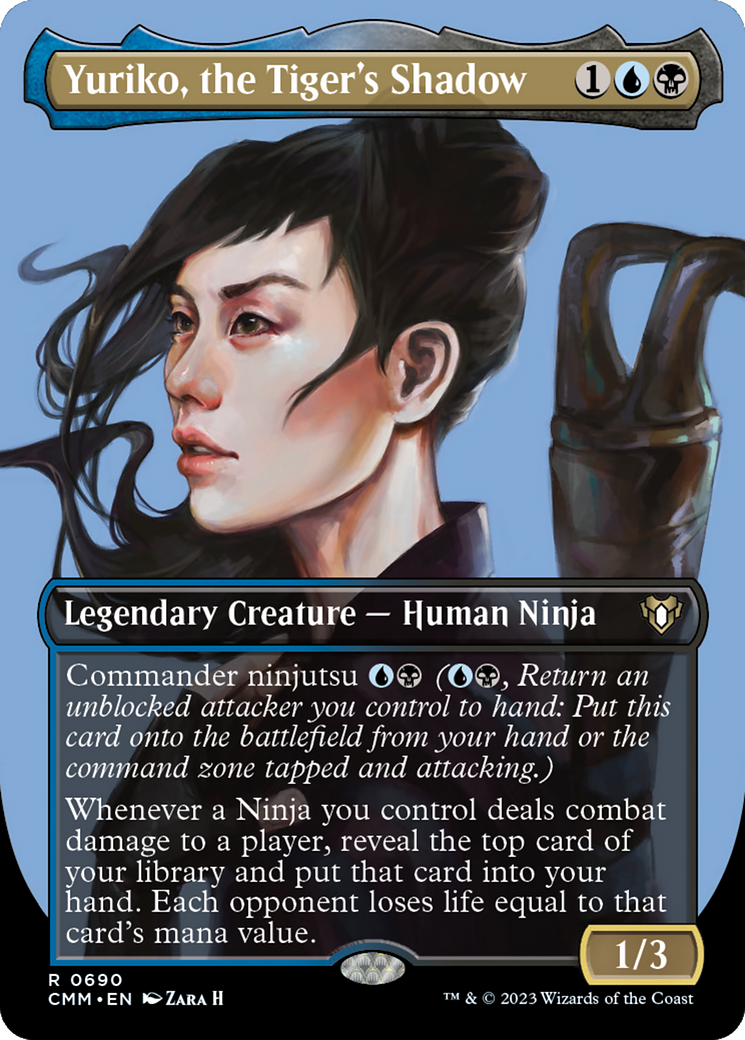 Yuriko, the Tiger's Shadow (Borderless Profile) [Commander Masters] - Magic: The Gathering - Card Brawlers | Quebec | Canada |