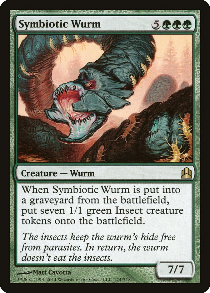 Symbiotic Wurm [Commander 2011] - Magic: The Gathering - Card Brawlers | Quebec | Canada |