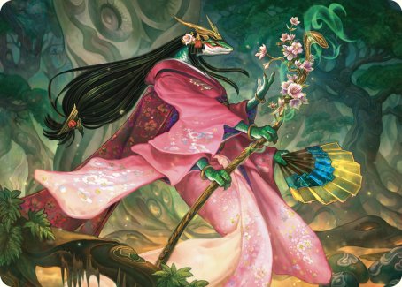 Sakiko, Mother of Summer Art Card [Commander Masters Art Series] - Magic: The Gathering - Card Brawlers | Quebec | Canada |