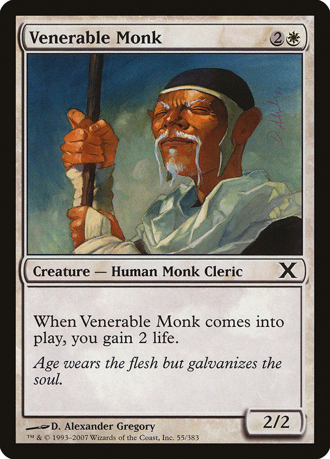 Venerable Monk [Tenth Edition] - Magic: The Gathering - Card Brawlers | Quebec | Canada |