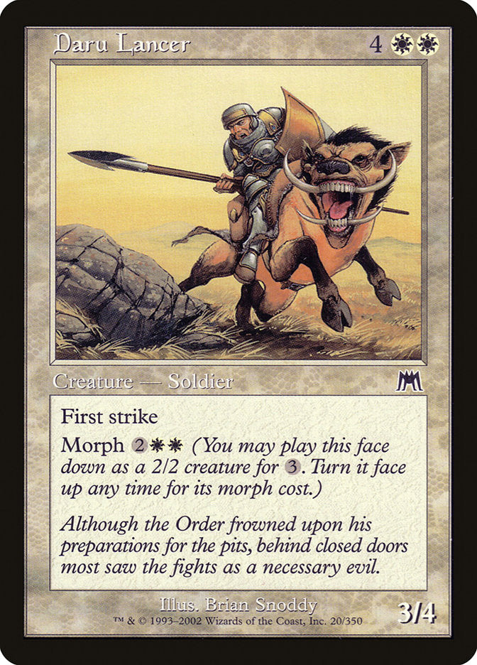 Daru Lancer [Onslaught] - Magic: The Gathering - Card Brawlers | Quebec | Canada |