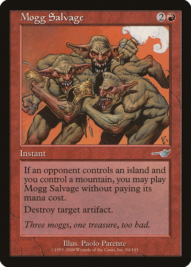 Mogg Salvage [Nemesis] - Magic: The Gathering - Card Brawlers | Quebec | Canada |