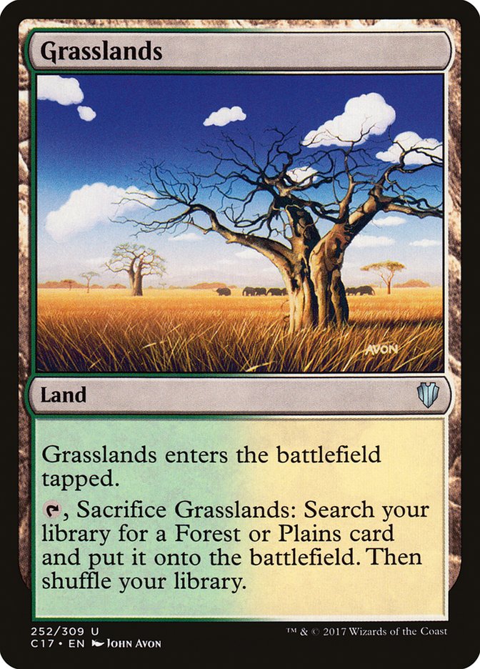 Grasslands [Commander 2017] - Magic: The Gathering - Card Brawlers | Quebec | Canada |