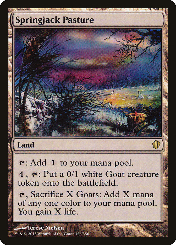 Springjack Pasture [Commander 2013] - Magic: The Gathering - Card Brawlers | Quebec | Canada |