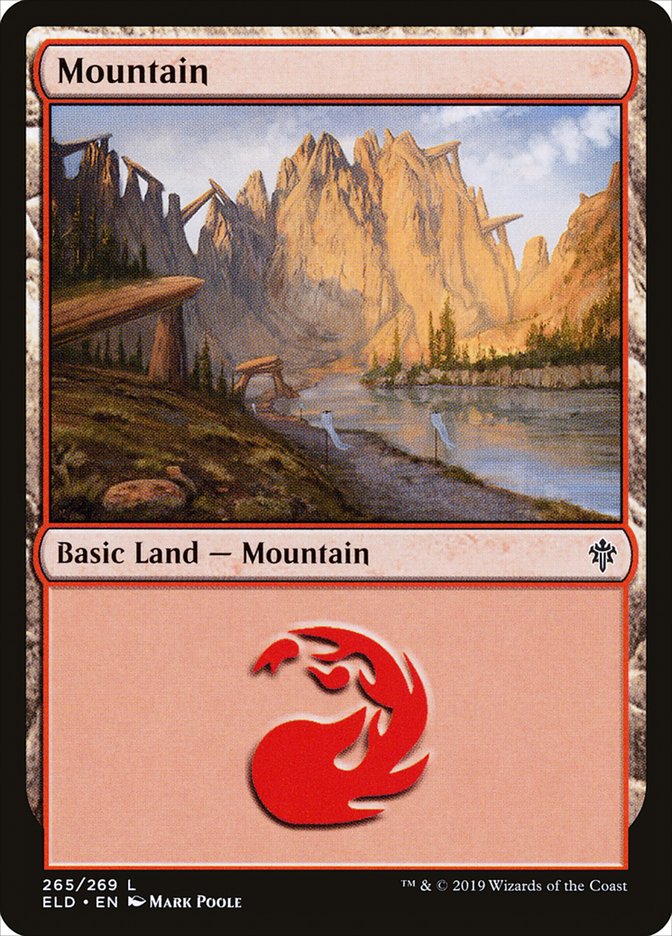 Mountain (265) [Throne of Eldraine] - Magic: The Gathering - Card Brawlers | Quebec | Canada |