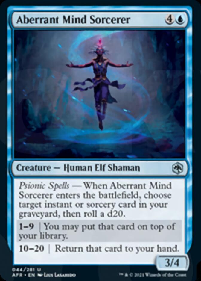 Aberrant Mind Sorcerer [Dungeons & Dragons: Adventures in the Forgotten Realms] - Magic: The Gathering - Card Brawlers | Quebec | Canada |