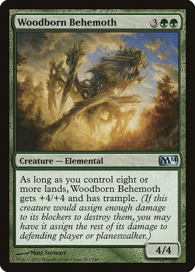 Woodborn Behemoth [Magic 2014] - Magic: The Gathering - Card Brawlers | Quebec | Canada |