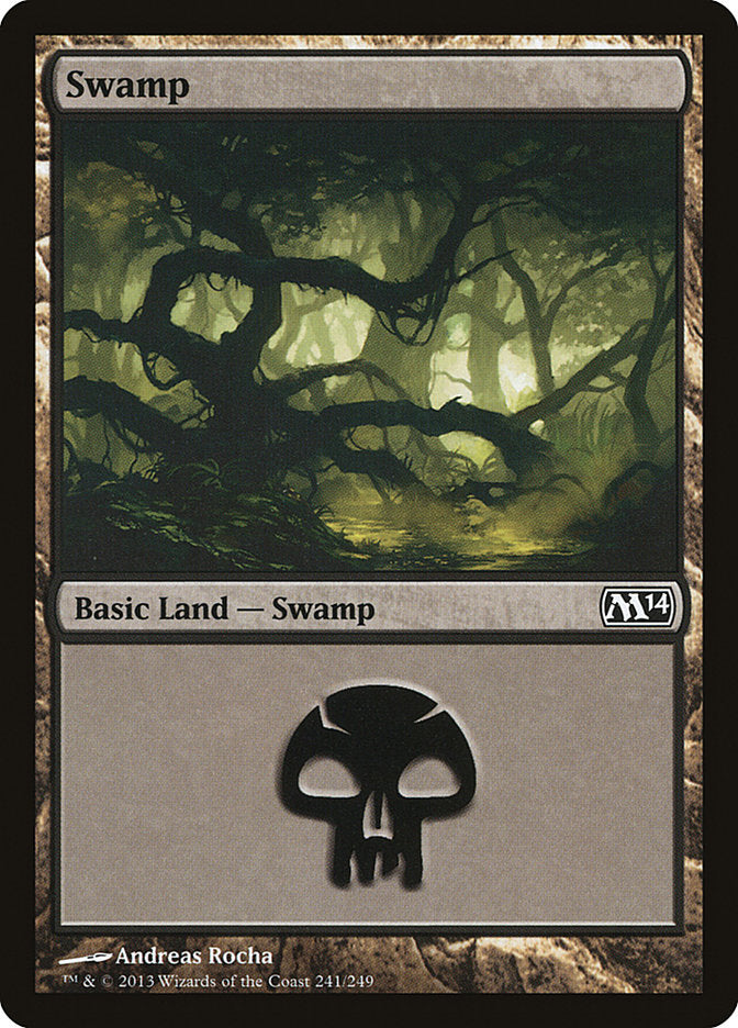 Swamp (241) [Magic 2014] - Magic: The Gathering - Card Brawlers | Quebec | Canada |