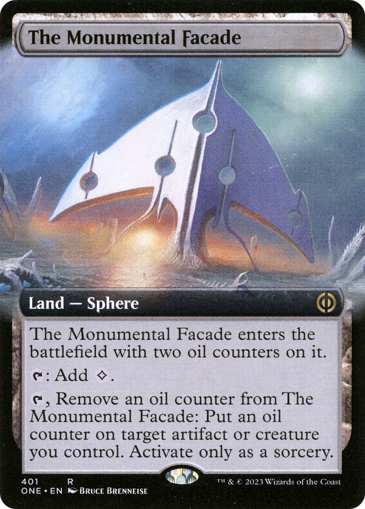 The Monumental Facade (Extended Art) [Phyrexia: All Will Be One] - Magic: The Gathering - Card Brawlers | Quebec | Canada |