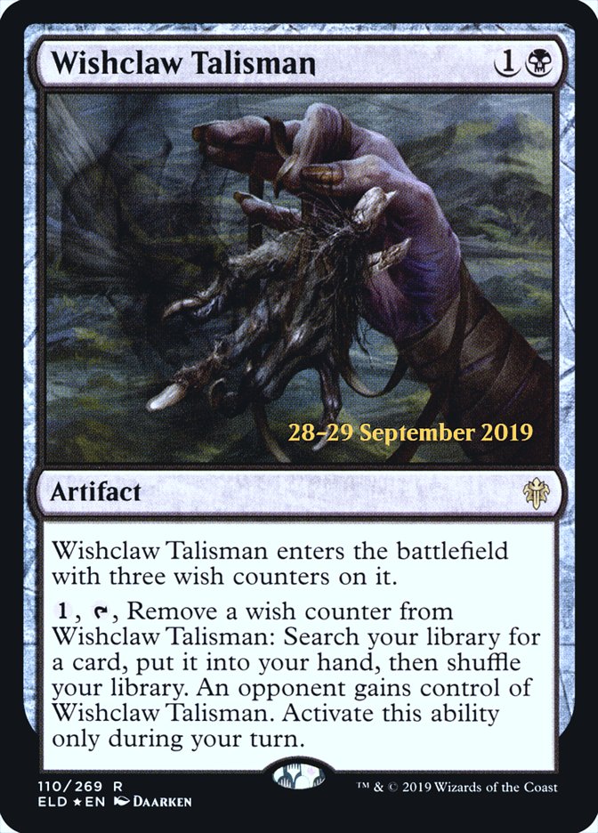 Wishclaw Talisman [Throne of Eldraine Prerelease Promos] - Magic: The Gathering - Card Brawlers | Quebec | Canada |
