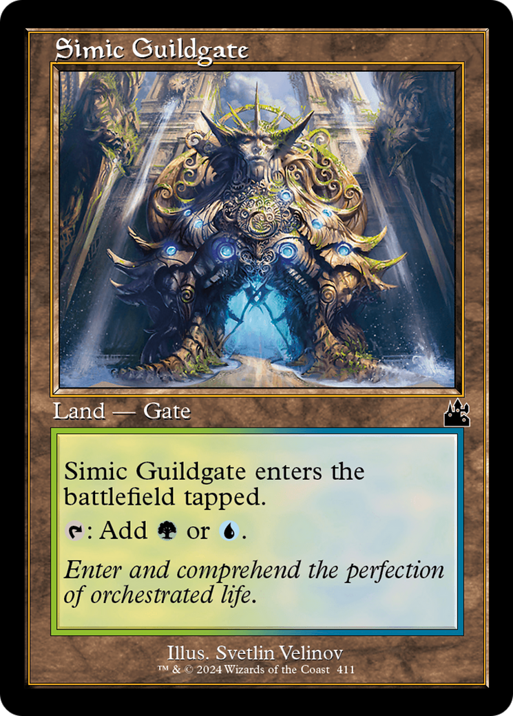 Simic Guildgate (Retro Frame) [Ravnica Remastered] - Magic: The Gathering - Card Brawlers | Quebec | Canada |