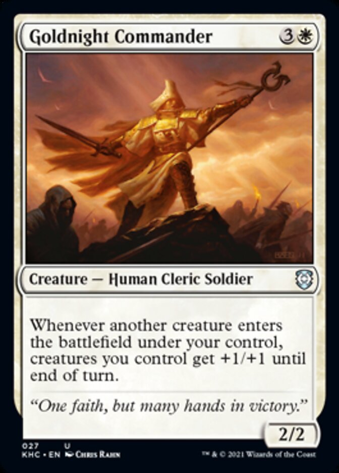 Goldnight Commander [Kaldheim Commander] - Magic: The Gathering - Card Brawlers | Quebec | Canada |