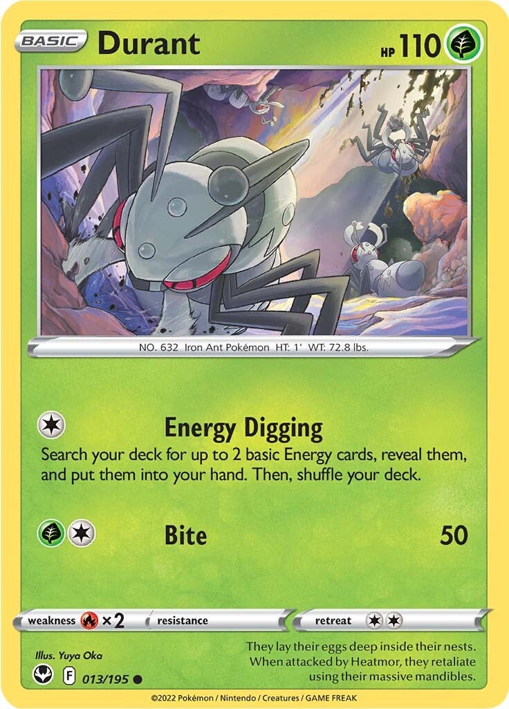 Durant (013/195) [Sword & Shield: Silver Tempest] - Pokémon - Card Brawlers | Quebec | Canada |