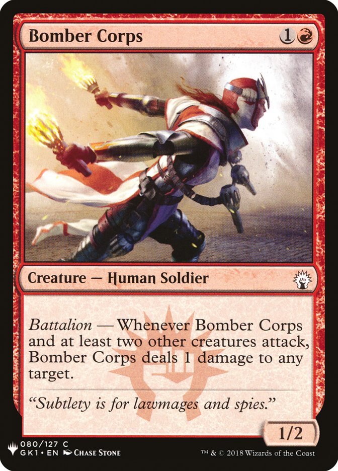 Bomber Corps [Mystery Booster] - Magic: The Gathering - Card Brawlers | Quebec | Canada |
