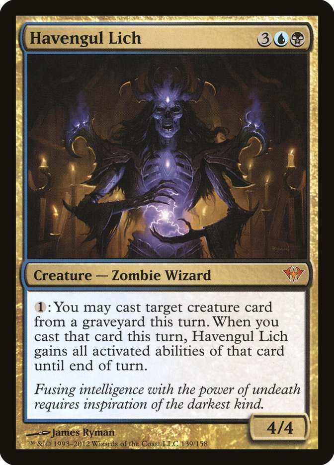 Havengul Lich [Dark Ascension] - Magic: The Gathering - Card Brawlers | Quebec | Canada |