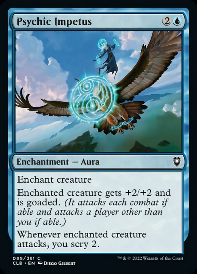 Psychic Impetus [Commander Legends: Battle for Baldur's Gate] - Magic: The Gathering - Card Brawlers | Quebec | Canada |