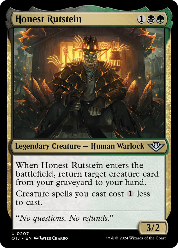 Honest Rutstein [Outlaws of Thunder Junction] - Magic: The Gathering - Card Brawlers | Quebec | Canada |