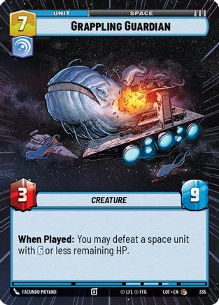 Grappling Guardian (335) (Hyperspace) (335) [Legends of the Force] - Fantasy Flight Games - Card Brawlers | Quebec | Canada |