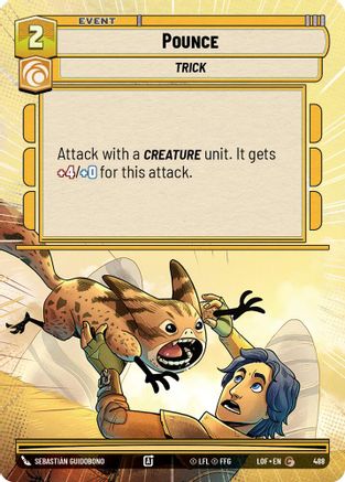 Pounce (488) (Hyperspace) (488) [Legends of the Force] - Fantasy Flight Games - Card Brawlers | Quebec | Canada |