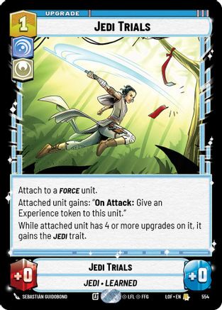Jedi Trials (554) (Foil) (554) [Legends of the Force] - Fantasy Flight Games - Card Brawlers | Quebec | Canada |