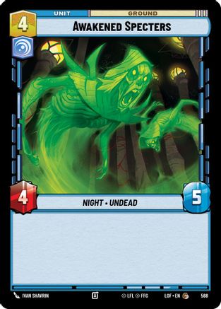 Awakened Specters (568) (Foil) (568) [Legends of the Force] - Fantasy Flight Games - Card Brawlers | Quebec | Canada |