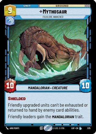 Mythosaure - Folklore éveillé (575) (Foil) (575) [Légendes de la Force] 
