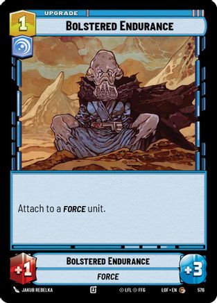 Bolstered Endurance (576) (Foil) (576) [Legends of the Force] - Fantasy Flight Games - Card Brawlers | Quebec | Canada |