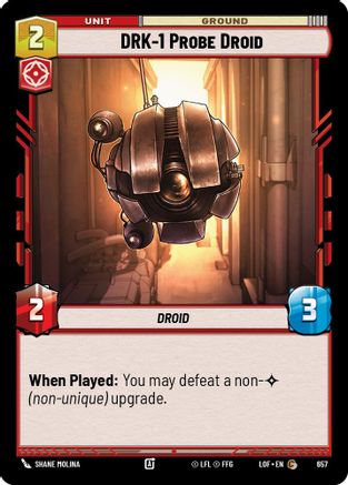 DRK-1 Probe Droid (657) (Foil) (657) [Legends of the Force] - Fantasy Flight Games - Card Brawlers | Quebec | Canada |