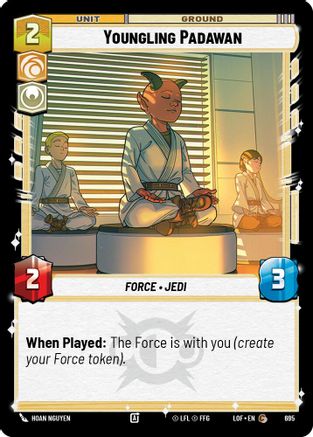 Youngling Padawan (695) (Foil) (695) [Legends of the Force] - Fantasy Flight Games - Card Brawlers | Quebec | Canada |