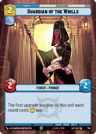 Guardian of the Whills (798) (Hyperspace Foil) (798) [Legends of the Force] - Fantasy Flight Games - Card Brawlers | Quebec | Canada |