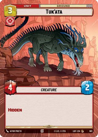 Tuk'ata (901) (Hyperspace Foil) (901) [Legends of the Force] - Fantasy Flight Games - Card Brawlers | Quebec | Canada |