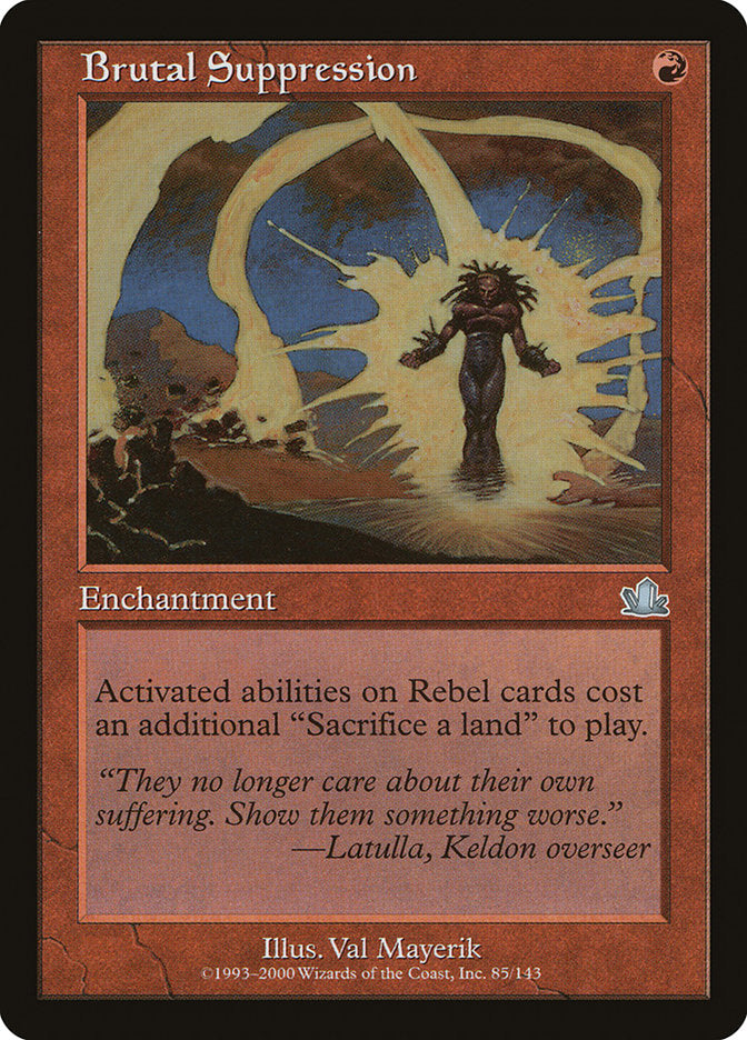 Brutal Suppression [Prophecy] - Magic: The Gathering - Card Brawlers | Quebec | Canada |