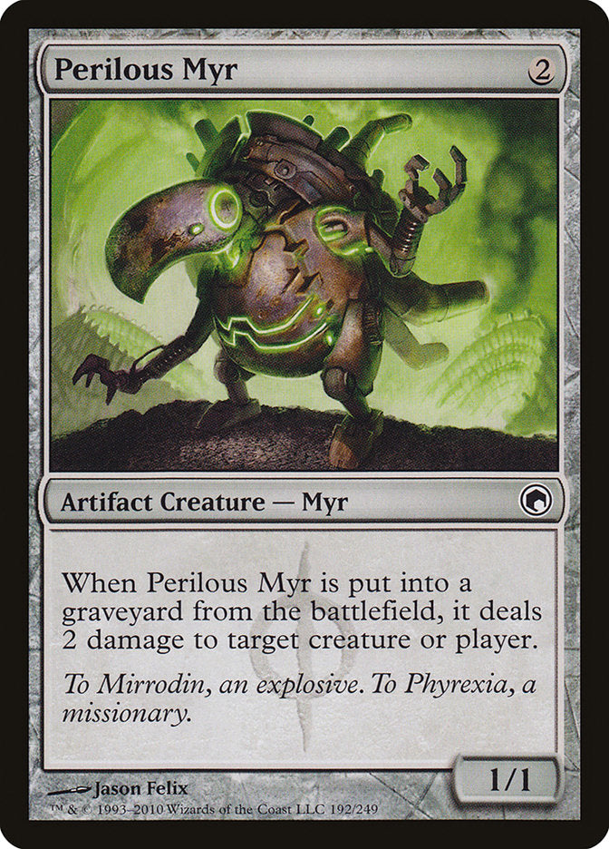 Perilous Myr [Scars of Mirrodin] - Magic: The Gathering - Card Brawlers | Quebec | Canada |