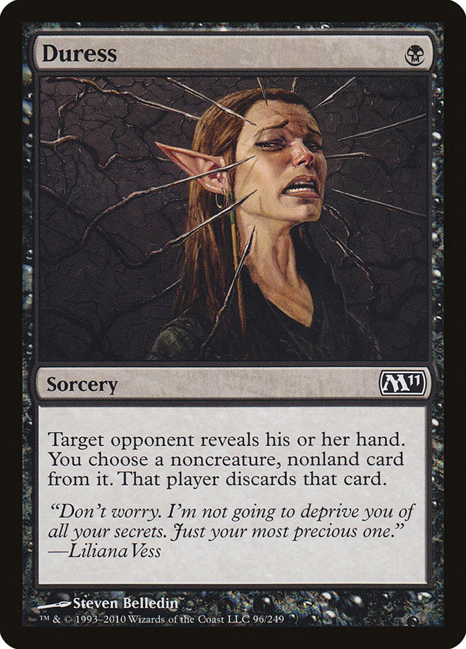 Duress [Magic 2011] - Magic: The Gathering - Card Brawlers | Quebec | Canada |
