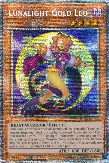 Lunalight Gold Leo (Starlight Rare) [DUAD-EN005] Starlight Rare - Yu-Gi-Oh! - Card Brawlers | Quebec | Canada |