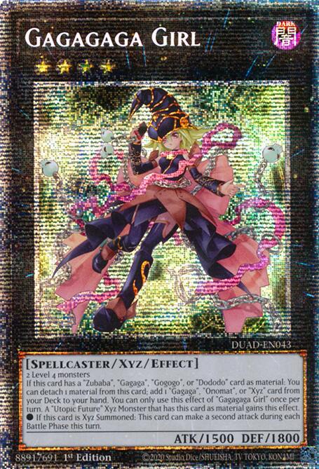 Gagagaga Girl (Starlight Rare) [DUAD-EN043] Starlight Rare - Yu-Gi-Oh! - Card Brawlers | Quebec | Canada |