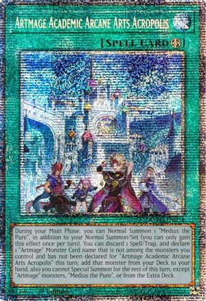Artmage Academic Arcane Arts Acropolis (Starlight Rare) [DUAD-EN054] Starlight Rare - Yu-Gi-Oh! - Card Brawlers | Quebec | Canada |