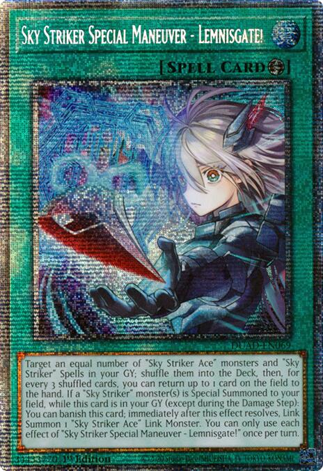 Sky Striker Special Maneuver - Lemnisgate! (Starlight Rare) [DUAD-EN069] Starlight Rare - Yu-Gi-Oh! - Card Brawlers | Quebec | Canada |
