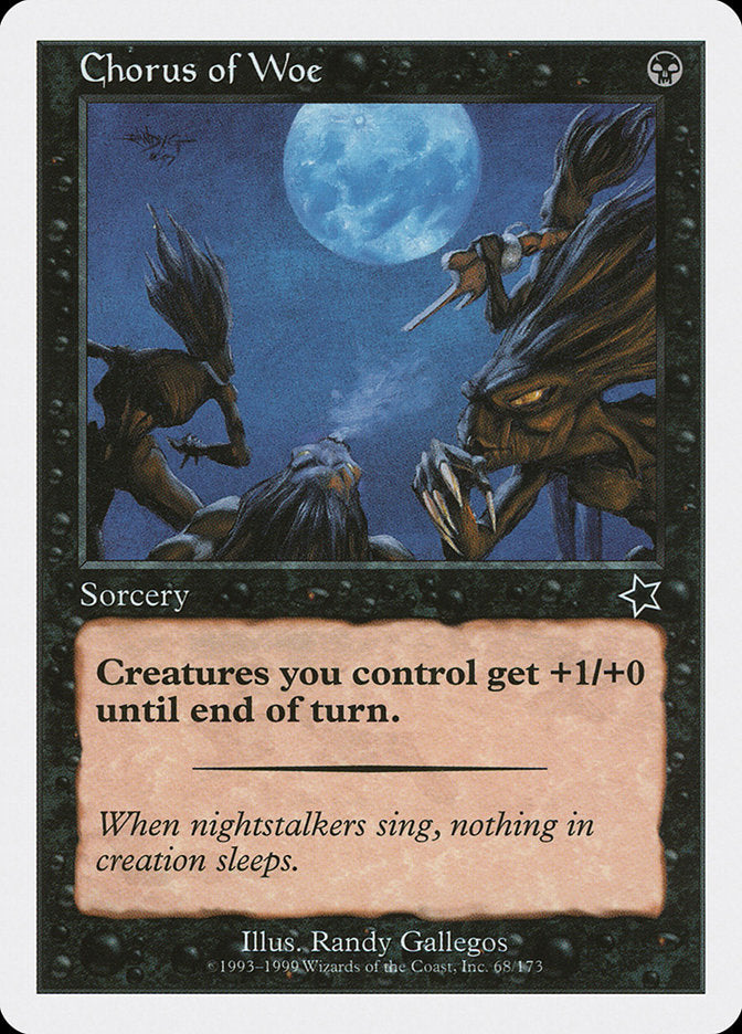 Chorus of Woe [Starter 1999] - Magic: The Gathering - Card Brawlers | Quebec | Canada |