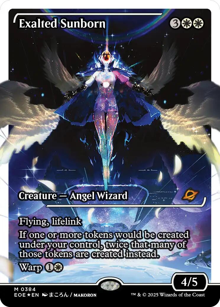 Exalted Sunborn (Showcase) (Fracture Foil) [Edge of Eternities] - Magic: The Gathering - Card Brawlers | Quebec | Canada |