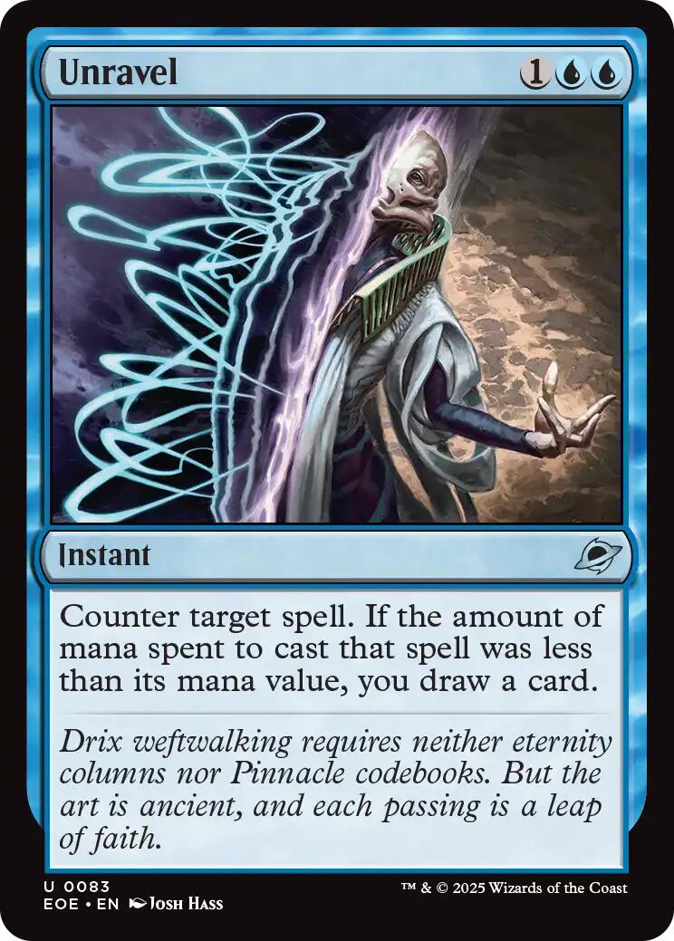 Unravel [Edge of Eternities] - Magic: The Gathering - Card Brawlers | Quebec | Canada |