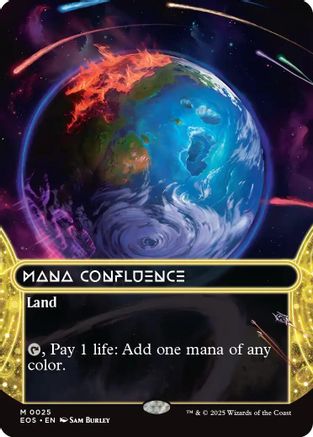 Mana Confluence (0025) (Borderless) [Edge of Eternities: Stellar Sights] - Magic: The Gathering - Card Brawlers | Quebec | Canada |