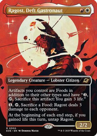 Ragost, Deft Gastronaut (Borderless) [Edge of Eternities] - Magic: The Gathering - Card Brawlers | Quebec | Canada |