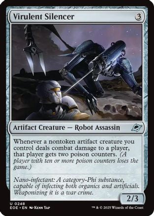 Virulent Silencer [Edge of Eternities] - Magic: The Gathering - Card Brawlers | Quebec | Canada |
