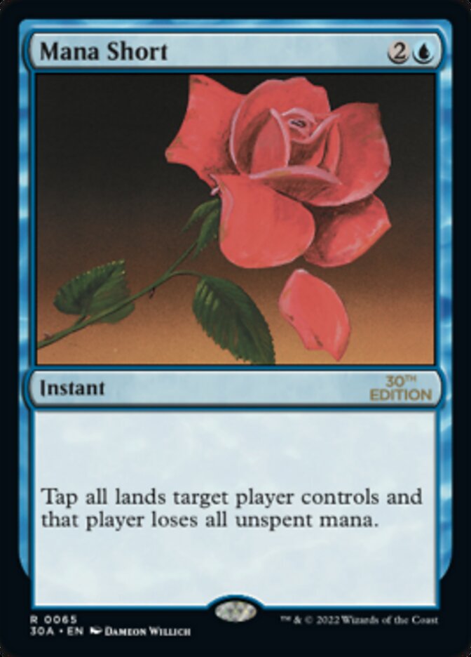 Mana Short [30th Anniversary Edition] - Magic: The Gathering - Card Brawlers | Quebec | Canada |